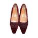 Gucci Shoes | Gucci Tom Ford Era 1990s Crushed Velvet Garnet Stone Maroon Pumps Size 9 Y2k | Color: Purple/Red | Size: 9