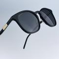 Gucci Accessories | Gucci Gg1157s 001 Brand New Sunglasses Black Grey Round Unisex | Color: Black/Gray | Size: Os