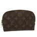 Louis Vuitton Bags | Louis Vuitton Monogram Pochette Cosmetic Pm Cosmetic Pouch M47515 Lv Auth 47140 | Color: Tan | Size: Os