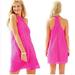 Lilly Pulitzer Dresses | Lily Pulitzer Quinn Halter Swing Dress | Color: Pink | Size: S