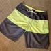 American Eagle Outfitters Swim | American Eagle Men’s Swimsuit / Board Shorts | Color: Gray/Green | Size: M