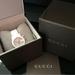 Gucci Accessories | Brand New, Never Worn, Original Gucci Watch: 38mm White Ceramic And Steal Case | Color: Silver/White | Size: Os