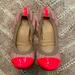 J. Crew Shoes | J. Crew Mila Cap Toe Leather Flats Size 9.5 | Color: Pink | Size: 9.5