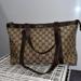 Gucci Bags | Gucci Abbey Gg Brown Shoulder Canvas Bag! | Color: Brown/Cream | Size: Os