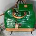 Dooney & Bourke Bags | Kelly Green Dooney And Bourke Domed Bag With Key Chain And Small Bag | Color: Green | Size: Os