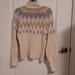 American Eagle Outfitters Sweaters | American Eagle Outfitters Mockneck Sweater | Color: Blue/Cream | Size: Xs