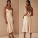 Anthropologie Dresses | Anthropologie | Bhldn Sachin & Babi Winter Slip Midi Dress Gold Champagne New 10 | Color: Cream/Gold | Size: 10