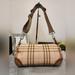 Burberry Bags | Burberry London Pink Cotton Candy Nova Check Barrel Bag | Color: Cream/Pink | Size: Os