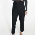 Zara Pants & Jumpsuits | Navy Blue Cropped Zara Pants, New With Tags | Color: Blue | Size: Xxl