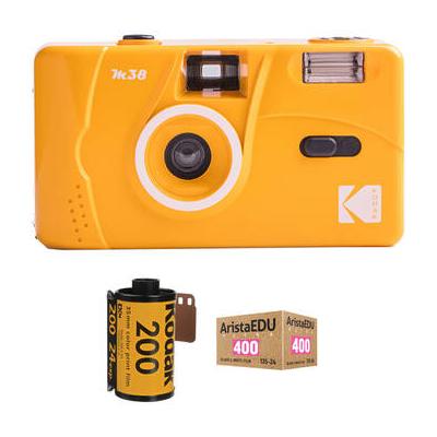 Kodak M38 35mm Film Camera Kit (Yellow) DA00236