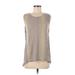 Lululemon Athletica Active Tank Top: Silver Activewear - Women's Size 6