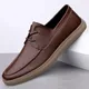 Chaussures formelles en cuir véritable pour hommes chaussures décontractées pour hommes chaussures