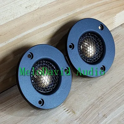 Ein Paar 2 Stück MeloDavid CB25M Cooper & Beryllium Be Alloy Dome Hochtöner Nedymium Image