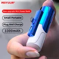 Caricabatterie rapido Wireless Mini Power Bank portatile 3300mAh Type-C Micro batteria di ricambio esterna per iPhone Xiaomi Samsung Powerbank