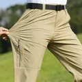 7XL pantaloni da trekking tattici leggeri estivi da uomo Outdoor Multi-pocket Stretch Casual Ripstop