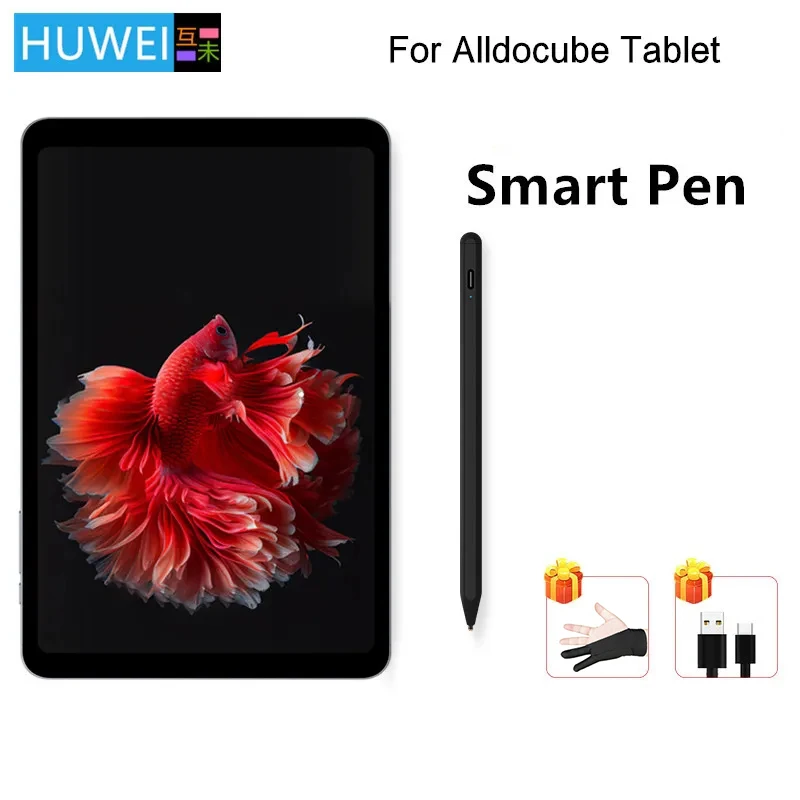 HUWEI Aktiver Stylus-Stift für Alldocube iPlay50 iPlay 50 Mini Pro 40H 50S KPad iwork20 Pro Tablet-Bildschirm Malerei Touch-Stift Bleistift Image