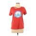 n:Philanthropy Short Sleeve T-Shirt: Red Tops - Women's Size Medium
