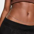 MinaMaMa New Stainless Steel Thin Snake Chains Waist Chain For Women Girls Summer Style Sexy Belly