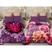 2 Side Printed Warm Fleece Bed Blanket in King Size