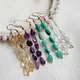 Natural Crystal Drop Earring for Women Party Wedding Irregular Rock Quartz Amazonite Citrines Gems