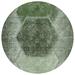 Addison Rugs Chantille ACN679 Olive 8 x 8 Indoor Outdoor Round Area Rug Easy Clean Machine Washable Non Shedding Bedroom Entry Living Room Dining Room Kitchen Patio Rug