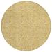 Addison Rugs Chantille ACN661 Gold 8 x 8 Indoor Outdoor Round Area Rug Easy Clean Machine Washable Non Shedding Bedroom Entry Living Room Dining Room Kitchen Patio Rug