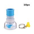 SHENGXINY Faucet Filter Clearance 4pc Kitchen Faucet Rotatable The Water Nozzle Proof Water-saving Device Clasp Blue