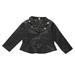 Fesfesfes Girls Dressy Outfits Faux-Leather Lapel Jacket Zipper Outerwear Coat On Sale