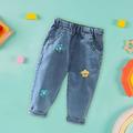 eczipvz Baby Girl Clothes Girls Pants Spring and Autumn Korean Style Children s Clothing Spring Fashionable Jeans Spring (B 3-9 Months )