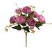 Hxoliqit Artificial Flower 7 Heads Faux Silk Peony Flower Bouquet Plants Home Decoration Artificial Flowers Plants Artificial Decor Artificial Plants & Flowers Home Decor