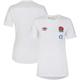 England Rugby Presentation T-Shirt - White - Womens