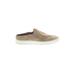 Vince. Sneakers: Tan Print Shoes - Women's Size 7 - Almond Toe