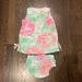 Lilly Pulitzer Dresses | Lilly Pulitzer 18-24m Dress With Bloomers In Euc, Orig $68. Ships Same Day! | Color: Blue/Pink | Size: 18-24mb