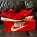 Nike Shoes | Nike Roshe One Red Running Shoes Sneakers Kids Youth 5 Women Size 7 | Color: Orange/Red | Size: 5
