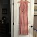 Madewell Dresses | Madewell Size 00 Peach Linen Dress | Color: Pink | Size: 00