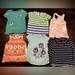 Zara Shirts & Tops | Lot Of 6 Girls Shirts Tank Tops Size 6-7 Zara Old Navy Carters Tommy Hilfiger | Color: Tan | Size: 7g