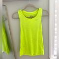 Nike Tops | Nike Dri-Fit Neon Yellow Green Workout Tank | Color: Green/Tan/Yellow | Size: Xs