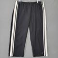 Nike Pants & Jumpsuits | Nike Women Pants Size Xl Black Athletic Classic Elastic Waist Sporty Pull-On Tie | Color: Black/White | Size: Xl