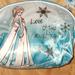 Disney Bags | Disney Frozen London Soho New York, Cosmetic Bag/Hand Bag Women's | Color: Blue/White | Size: Os