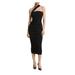 Michael Kors Dresses | Michael Kors Womens Black Pullover Sleeveless Midi Cocktail Body Con Dress 8 | Color: Black | Size: 8