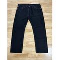 Levi's Jeans | Mens Levis 505 Jeans Black Denim Straight Size 42x32 | Color: Black | Size: Waist 42
