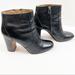Madewell Shoes | Madewell The Sutton Ankle Boot Bootie Black Leather 6.5 | Color: Black | Size: 6.5