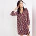 Madewell Dresses | Madewell Button Back Dress In Antique Flora | Color: Blue/Red | Size: M