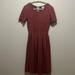 Lularoe Dresses | Lularoe Amelia Dress | Color: Red | Size: S
