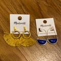 Madewell Jewelry | Madewell Earrings New | Color: Gold/Silver | Size: Os