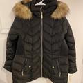 Michael Kors Jackets & Coats | Michael Kors Plus Size Faux-Fur-Trim Hooded Down Puffer Coat Black Nwt Size Pxxl | Color: Black | Size: Xxlp