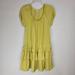Anthropologie Dresses | Maeve Mustard Mini Dress Women Size Small | Color: Yellow | Size: S