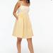 J. Crew Dresses | J. Crew Strappy Tie Back Mini Dress Yellow Stripes | Color: Yellow | Size: 4