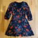 Madewell Dresses | Like New Madewell Silk Dress | Color: Blue/Red | Size: 00