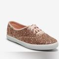 Kate Spade Shoes | Keds X Kate Spade New York Champion Glitter Sneakers | Color: Gold/Red | Size: 6.5